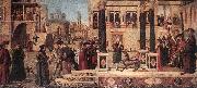The Daughter of of Emperor Gordian is Exorcised by St Triphun dfg, CARPACCIO, Vittore